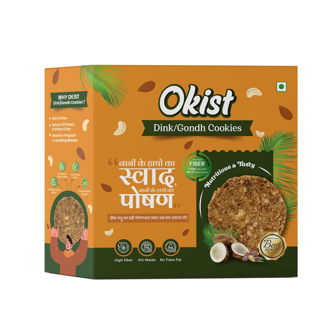 OKIST Dry Fruit Dink Gondh with Methi