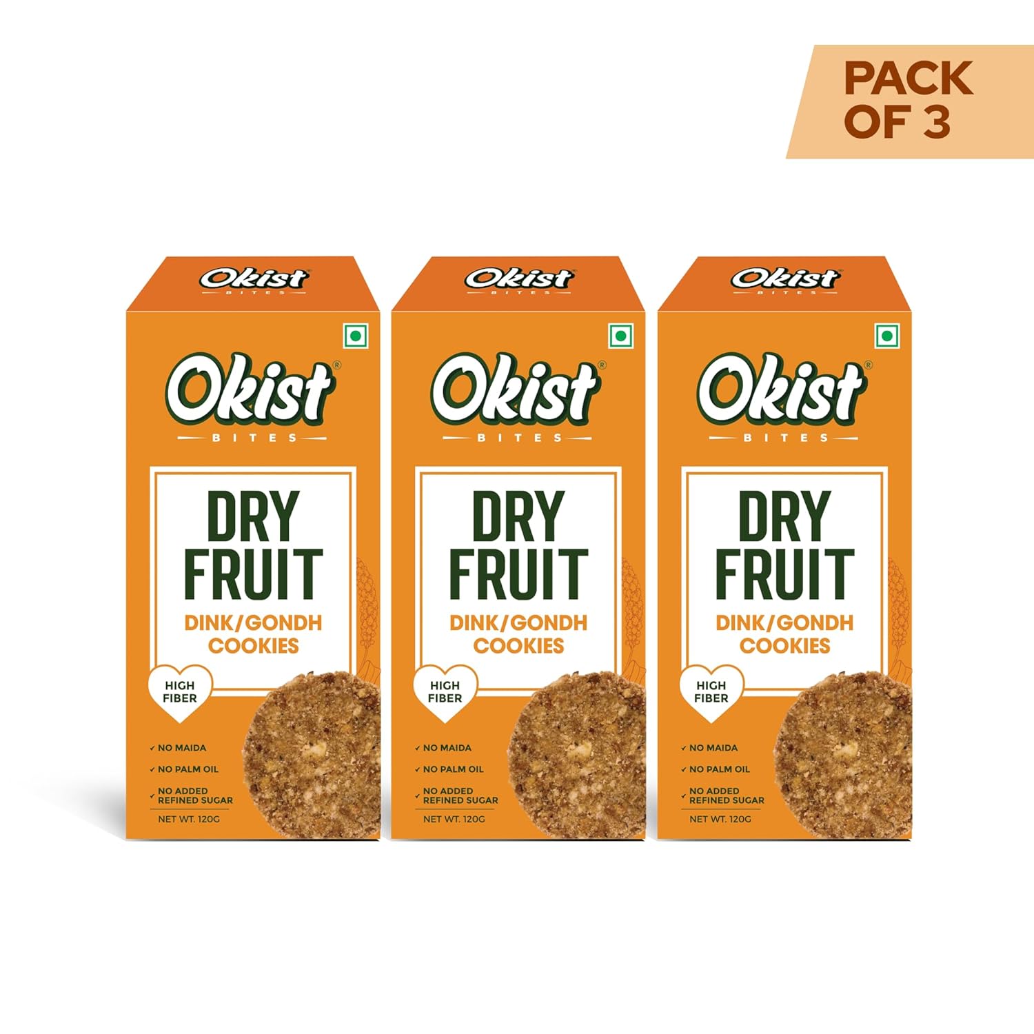 Dryfruit Gondh/Dink Cookies