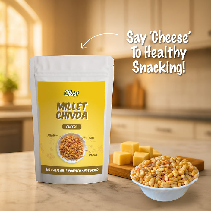 Okist Millet Chivda – Cheese