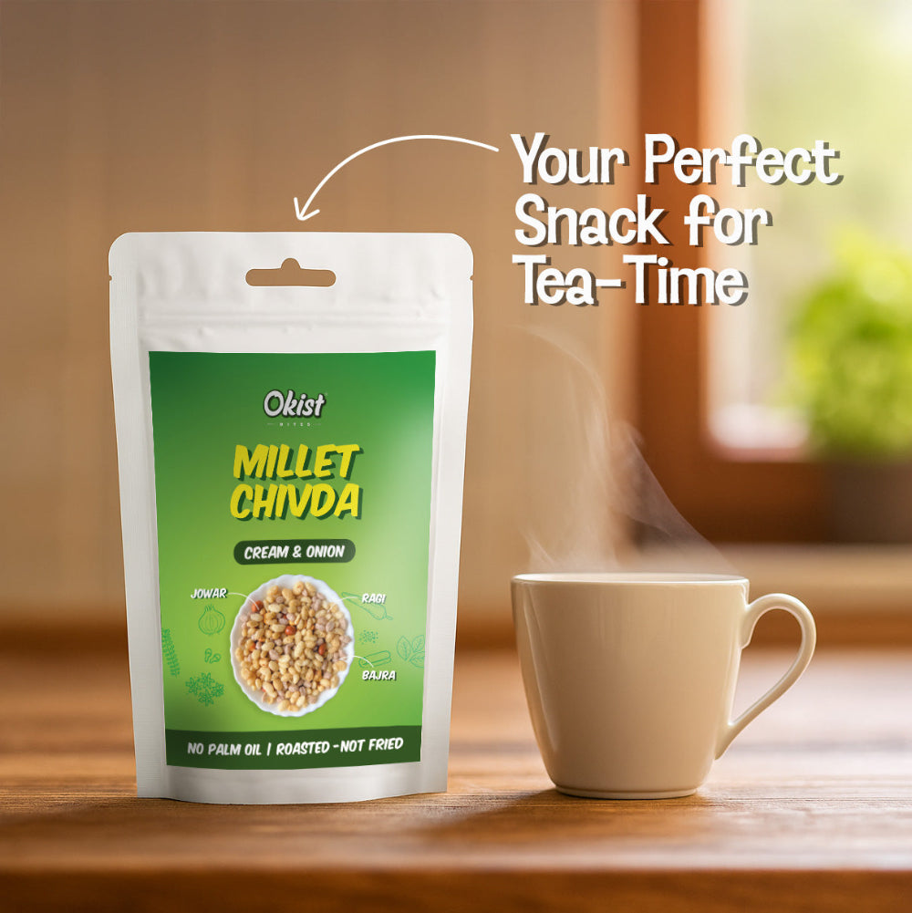 Okist Millet Chivda – Cream & Onion