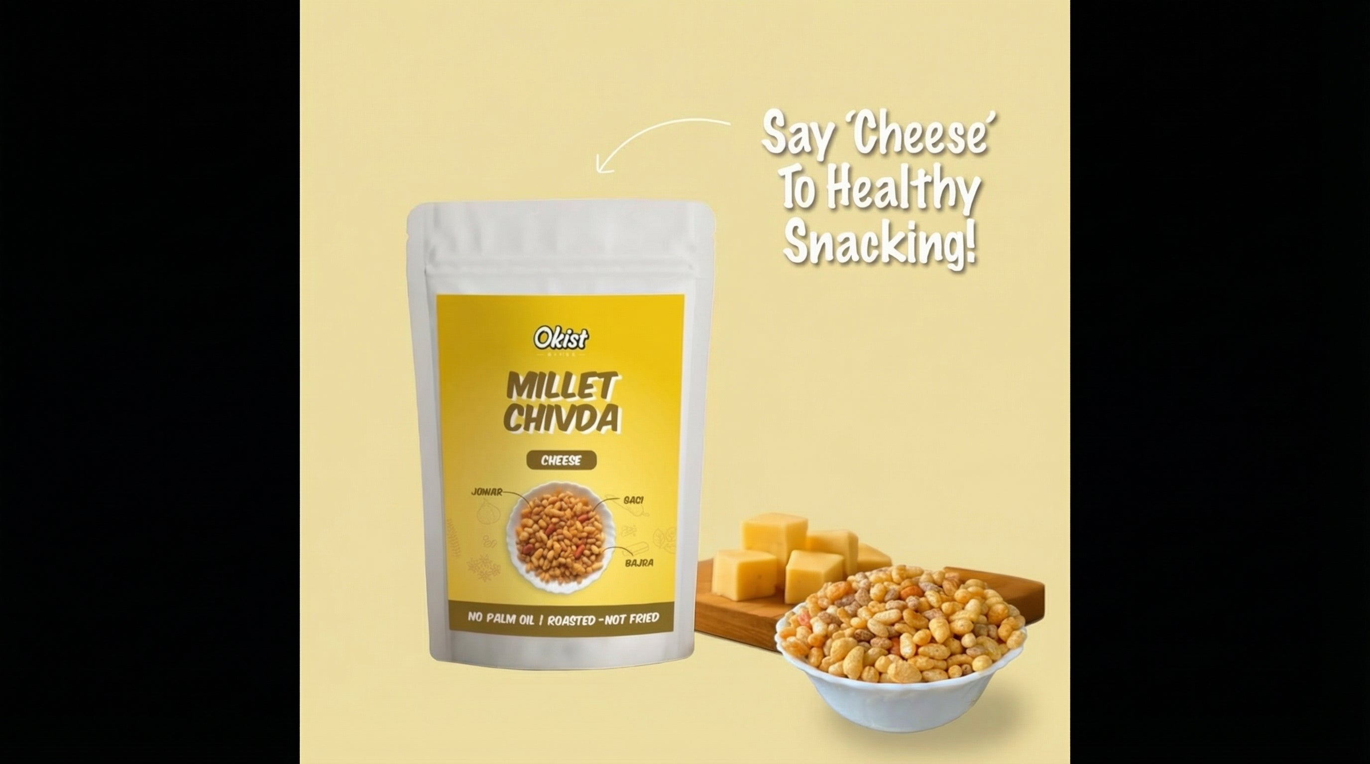 Okist Millet Chivda – Cheese