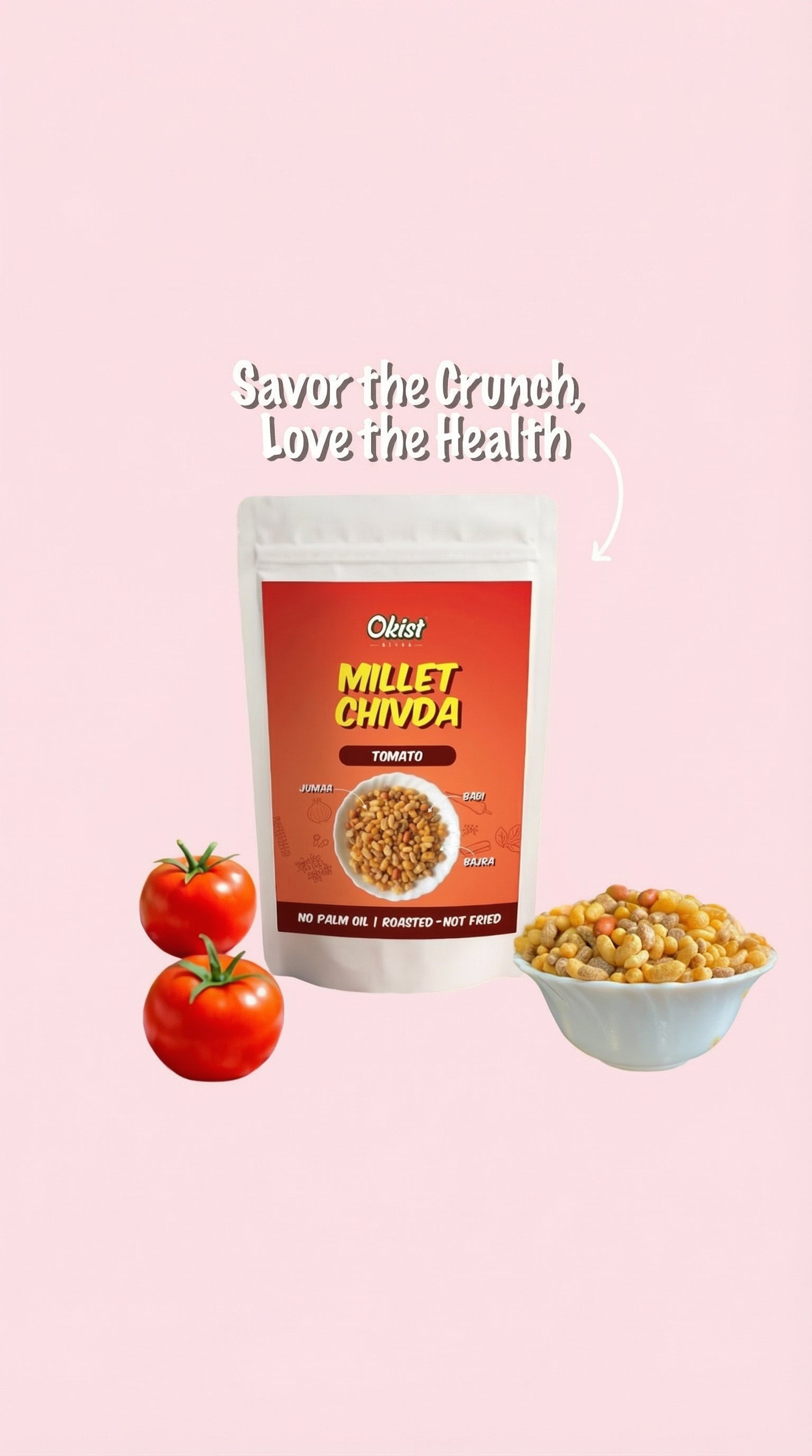 Okist Millet Chivda – Tomato