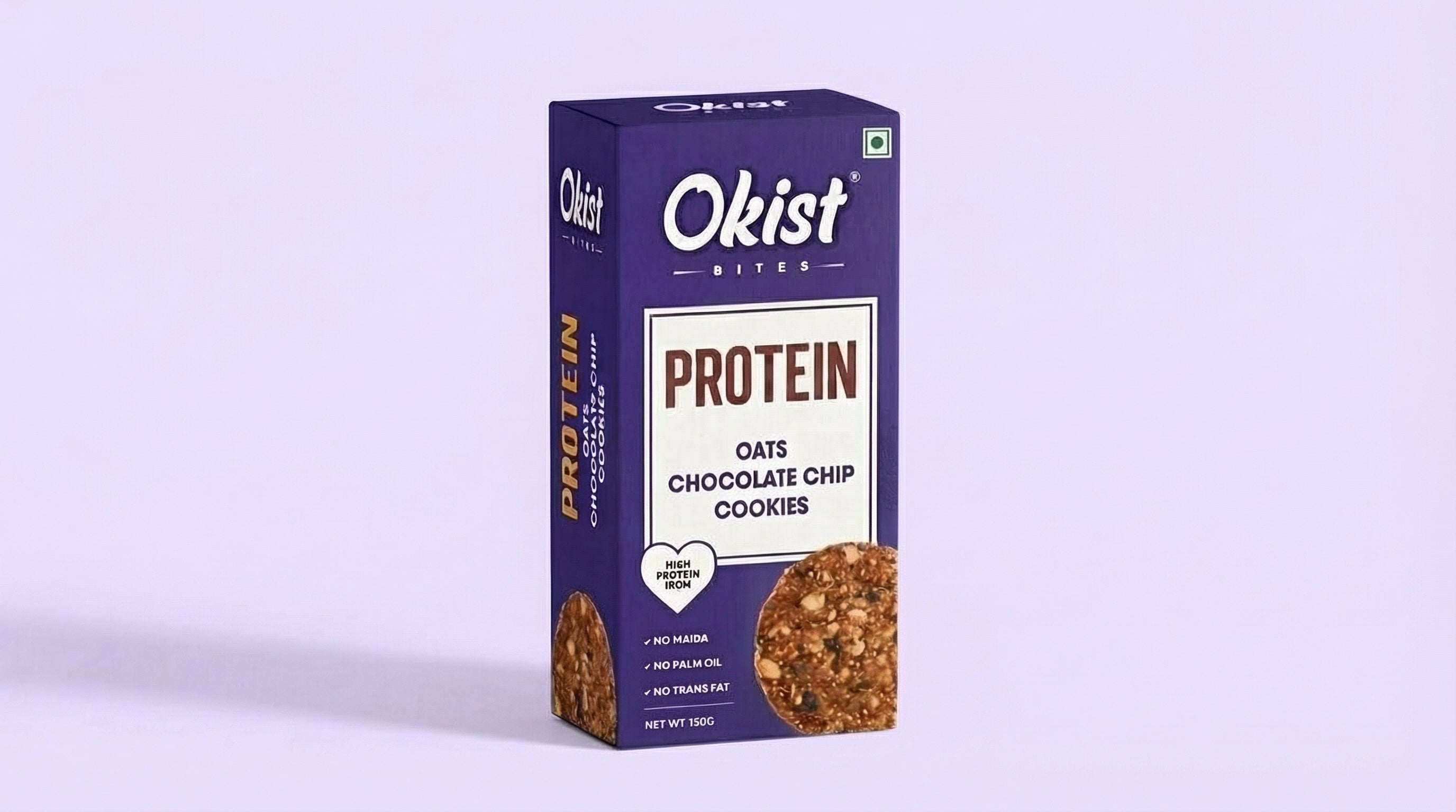 Protein Oats Chocolate Chip Cookies